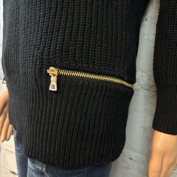 Alice and Olivia Classics Lettie Zip-Hem Pullover - Picture 6 of 11